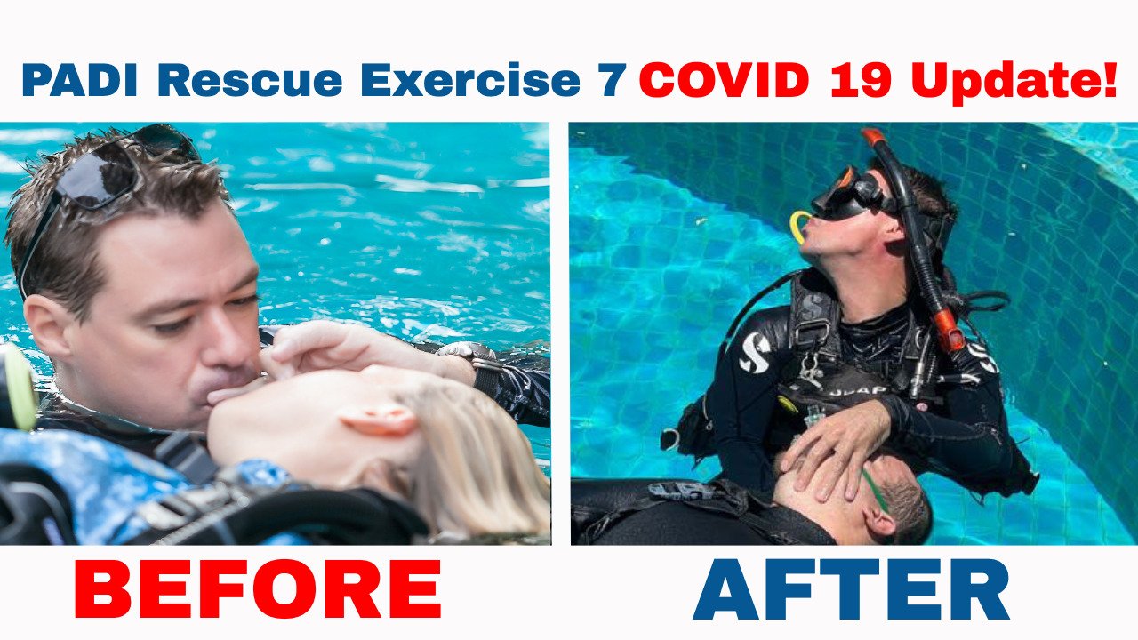 PADI Rescue Exercise 7 COVID-19 Guidelines Update